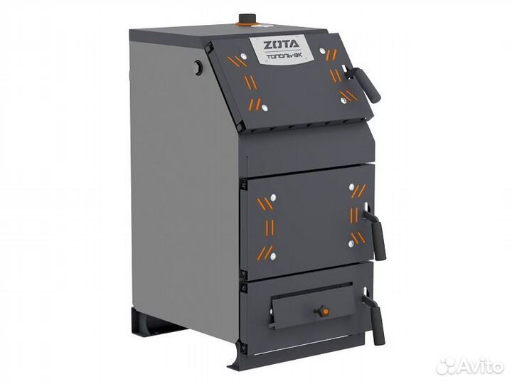 Котел твердотопливный zota «Тополь-вк»