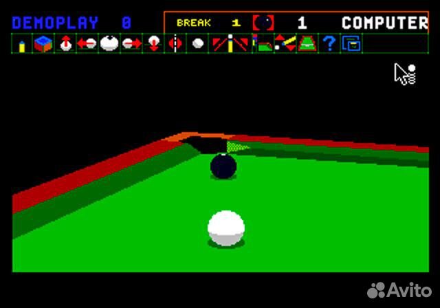 Jimmy White's Whirlwind Snooker Sega, английская в