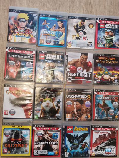 Диски на Sony PS3