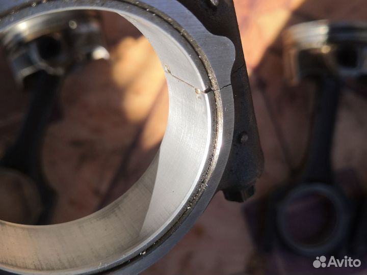 Шатуны с поршнями ваз 21126