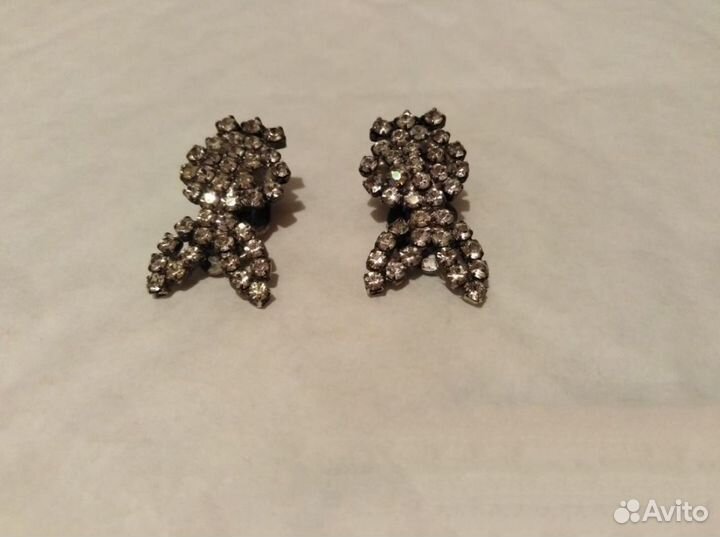 Клипсы редкие. Винтаж