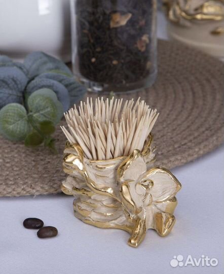 Подставка для зубочисток новая в коробке