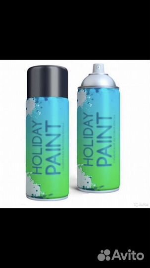 Краска в баллончиках «holiday paint»