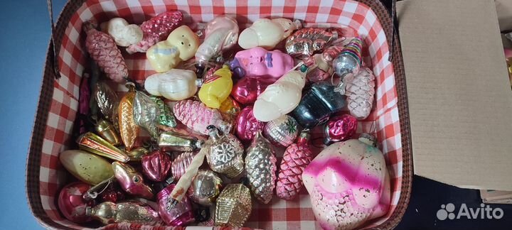 Советские елочные игрушки