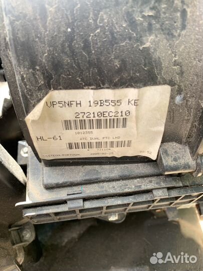 Печка в сборе nissan pathfinder r51 2005 2.5 cd