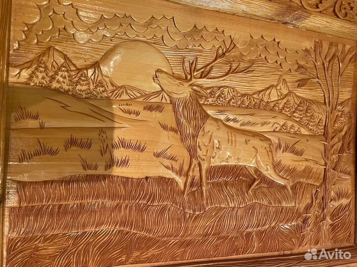 Картина из дерева