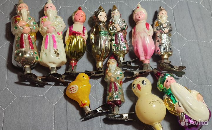 Елочные игрушки СССР