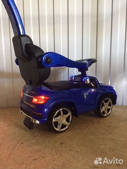 Каталка толокар с ручкой Mercedes GL63 A888AA-M