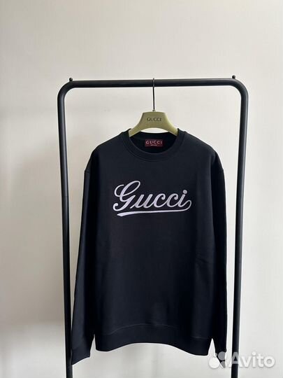 Черный свитшот Gucci