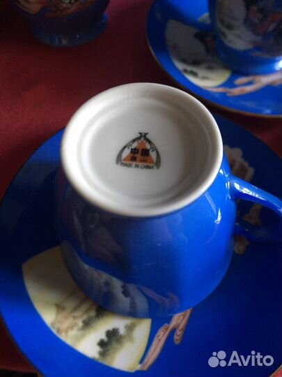 Кофейный сервиз ГДР Вербилки Рига