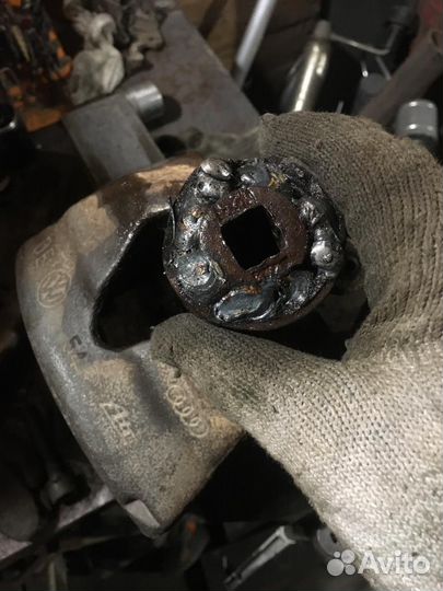 Переборка тормозного суппорта