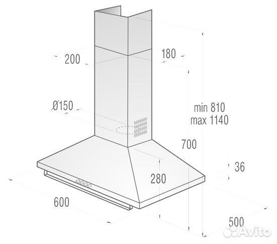 Вытяжка Gorenje DK63CLI