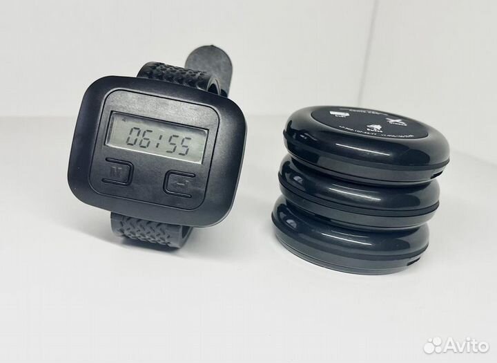 Кнпока вызова официанта модель Ультра и часы