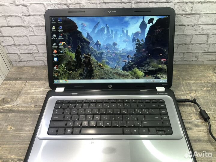 Мощный ноутбук HP AMD/SSD240/2Видеокарты