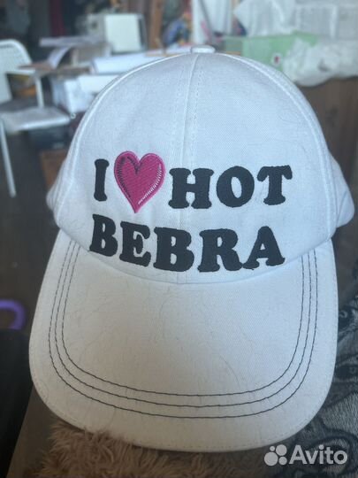 Кепка i love hot bebra