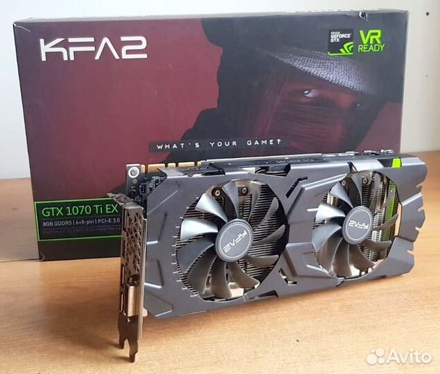 Видеокарта gtx 1070 Ti 8gb