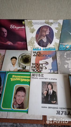 Виниловые пластинки классика СССР
