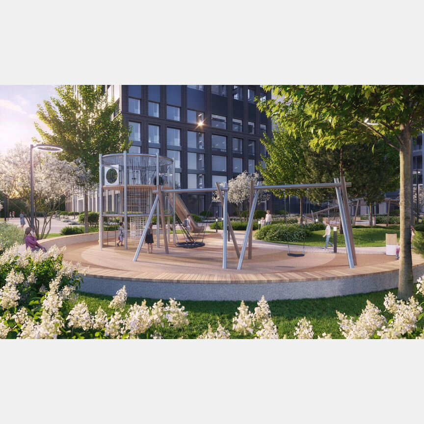 Квартира-студия, 25,6 м², 42/54 эт.