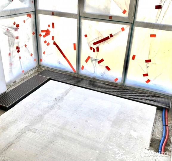 Конвектор внутрипольный водяной