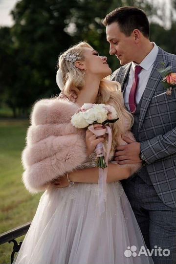 Свадебные шубки напрокат, прокат накидок на платье