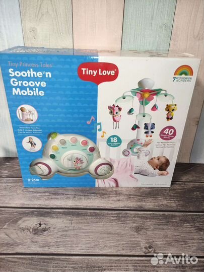 Новый мобиль бум бокс tiny love принцесса