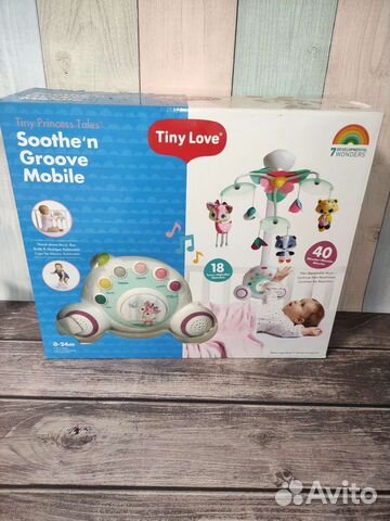 Новый мобиль бум бокс tiny love принцесса