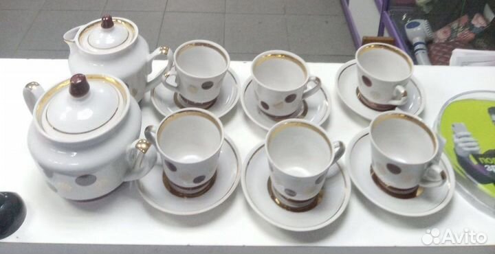 Кофейный сервиз Городницкий завод