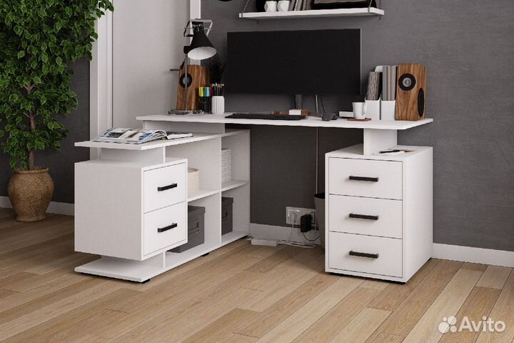 Компьютерный стол угловой скму-3