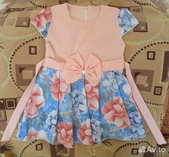 Платье для девочки 86-92/98