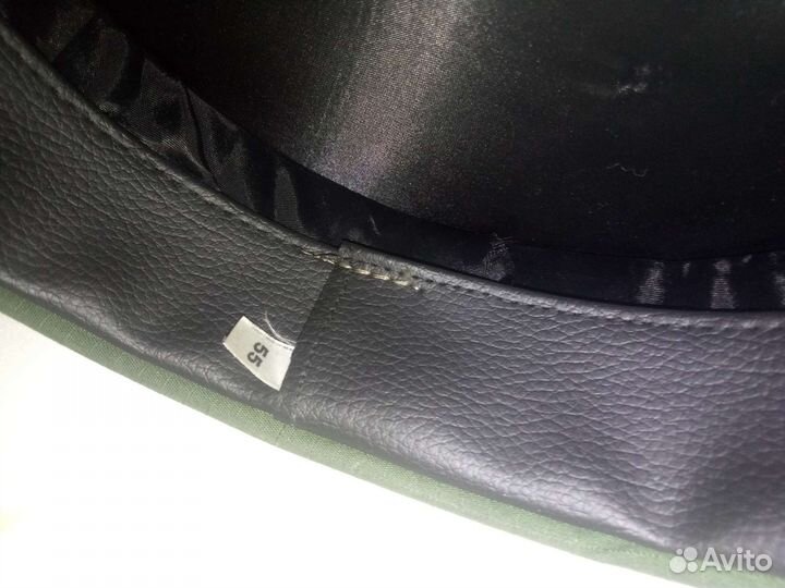 Фуражка офисная зеленая