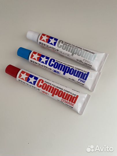 Пасты Tamiya Compound