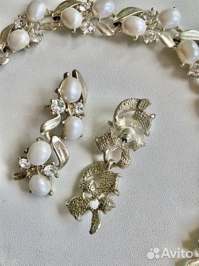 Ожерелье и серьги