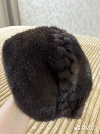 Шапка норковая 58 размер женская