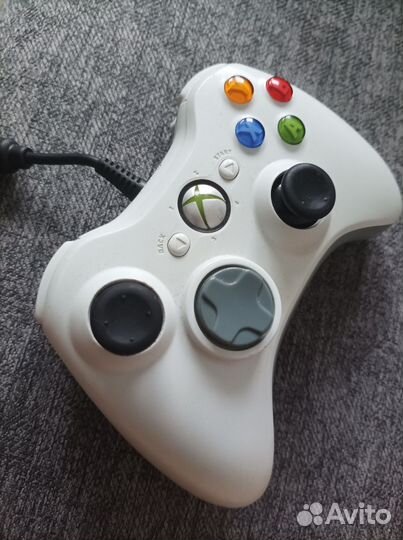 Xbox 360 геймпад проводной
