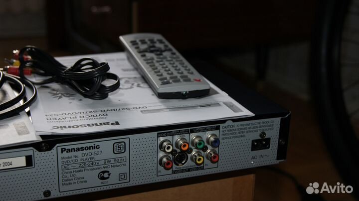 Плеер DVD Panasonic