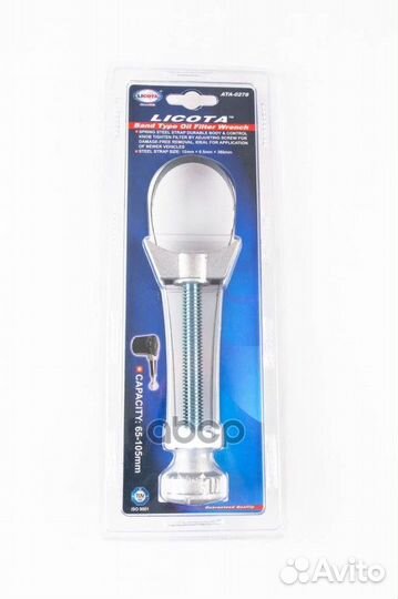 Съемник масляных фильтров ленточный ata-0278 Li