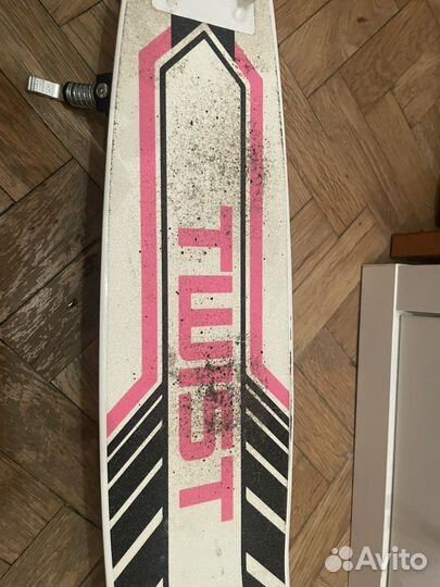 Самокат twist розовый