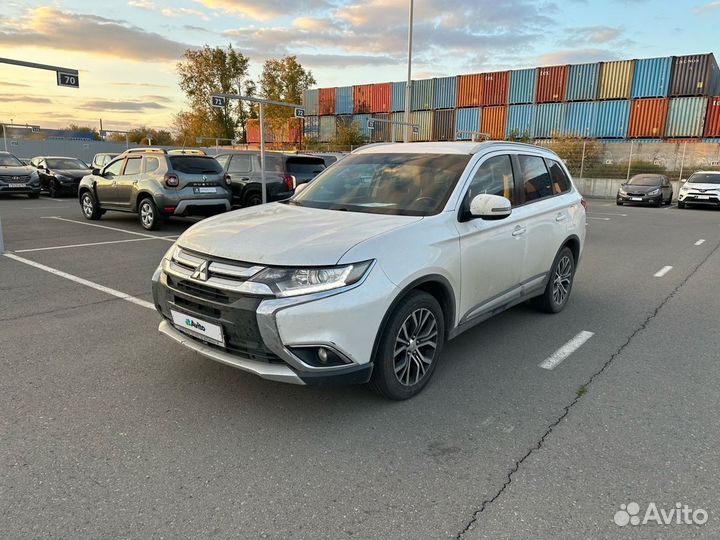 Mitsubishi Outlander 2.0 CVT, 2017, 92 014 км