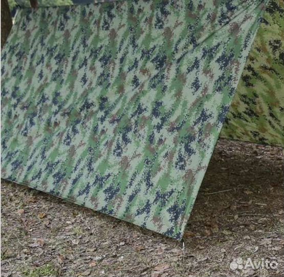 Тент защитный камуфлчж на люверсах