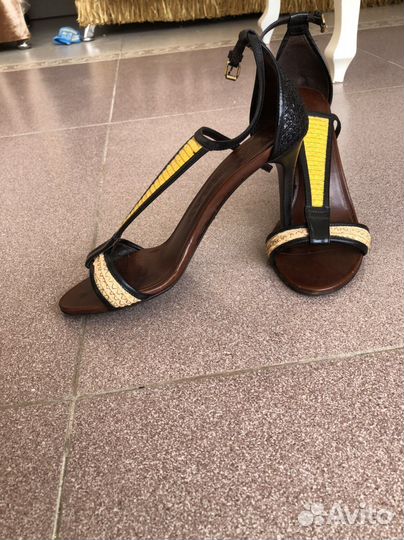 Burberry босоножки