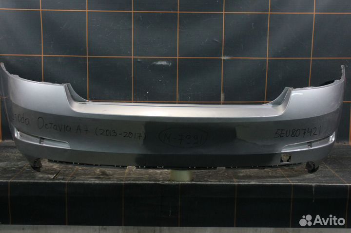 Бампер задний - Skoda Octavia A7