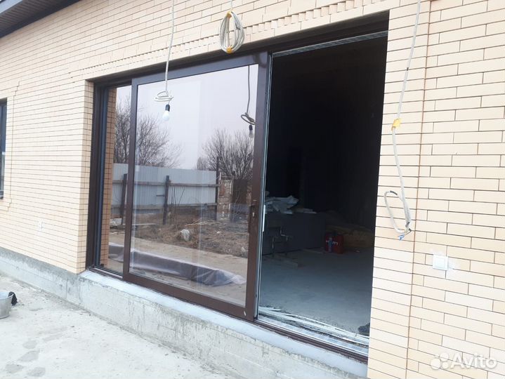 Портальные системы раздвижные из Алюминия и пвх