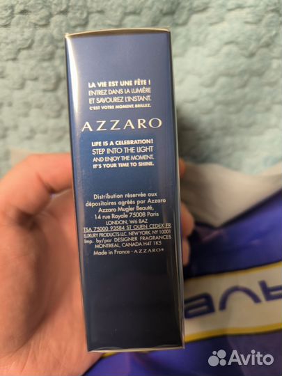 Парфюмерная вода Azzaro Chrome Extreme 50ml