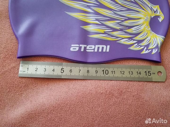 Детская шапочка для плавания Atemi, силикон