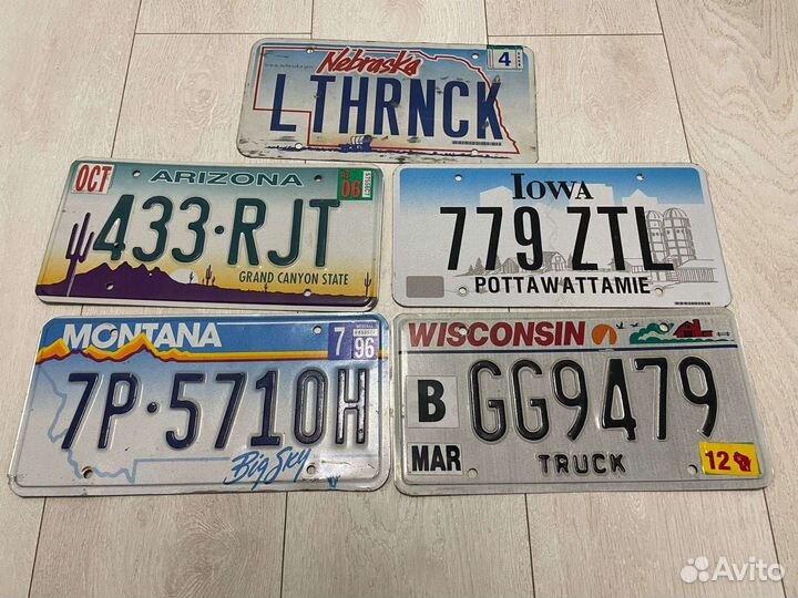 Автомобильные номера США