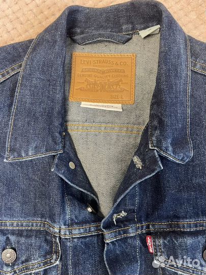 Джинсовая куртка levis