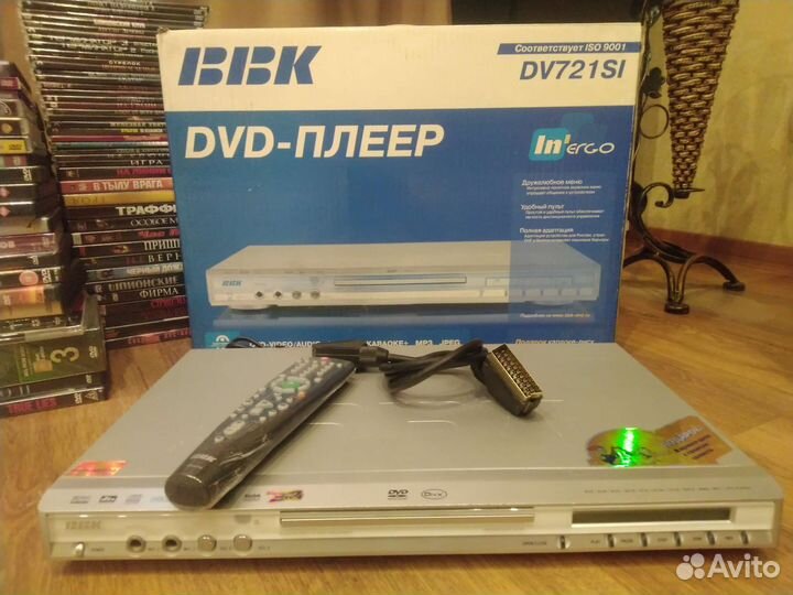 DVD плеер BBK DV 721 SI