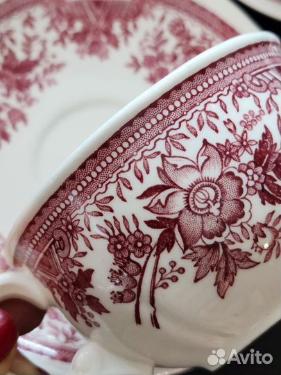 Чашка и блюдце Villeroy boch Fasan