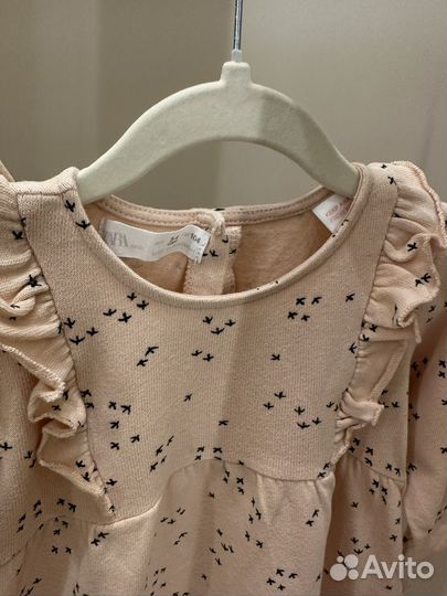 Платье zara 3-4 года, размер 104