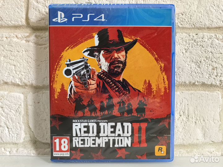 Red Dead Redemption 2 PS4 новый диск